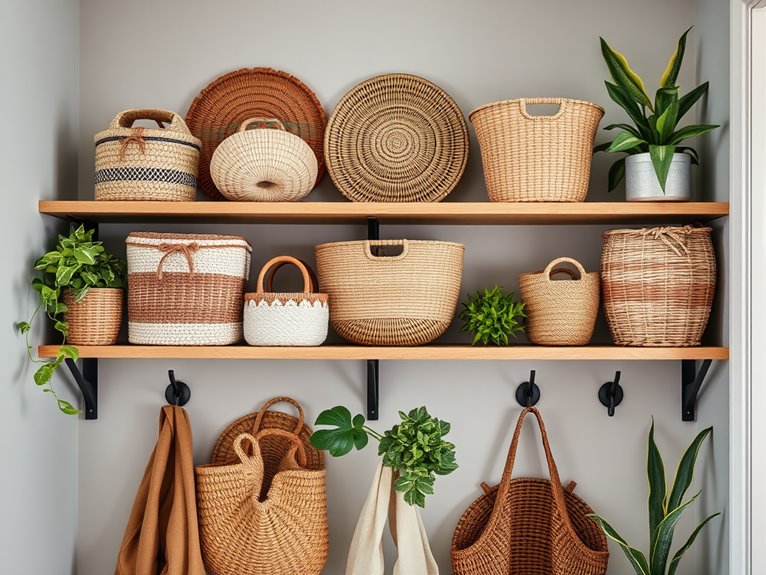 decorative baskets for storage