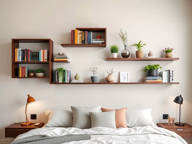 decorative wall shelf design