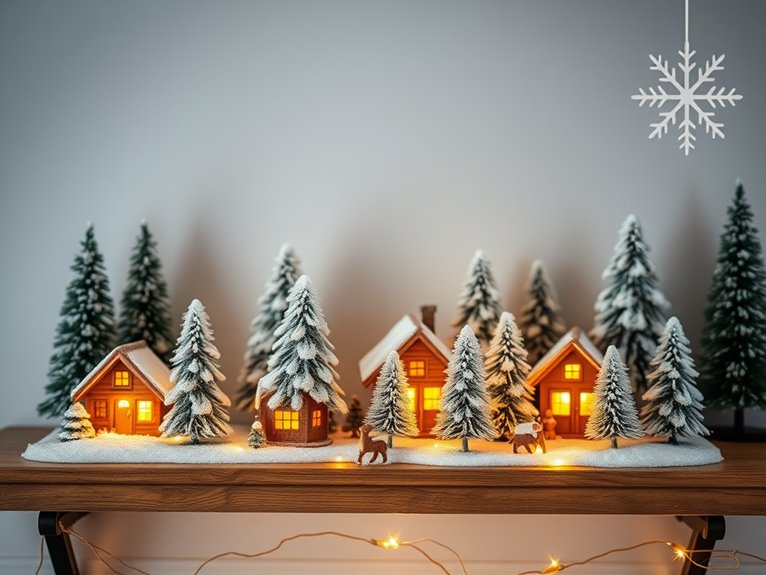 delightful tiny winter landscapes