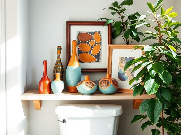 display distinctive artistic creations