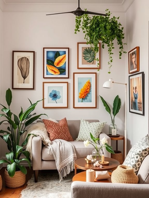 display framed artwork elegantly