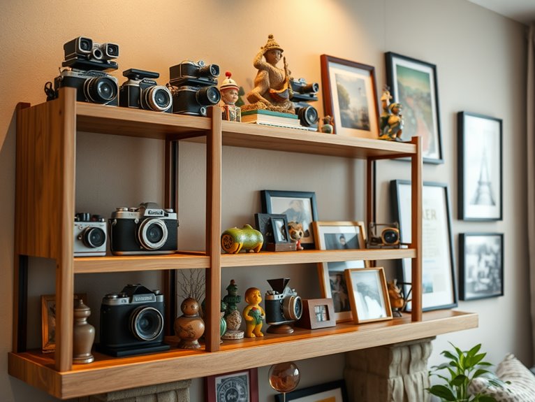 display unique personal items