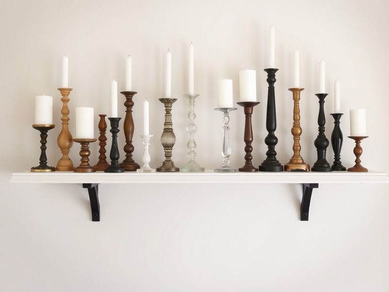 distinctive candle display designs