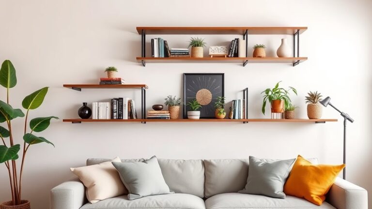 easy wall shelf installation