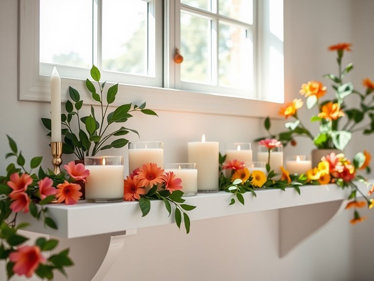 enhance ambiance with candles