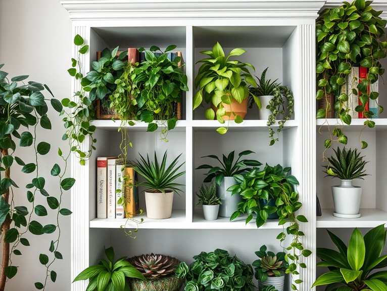 enhance space with plants