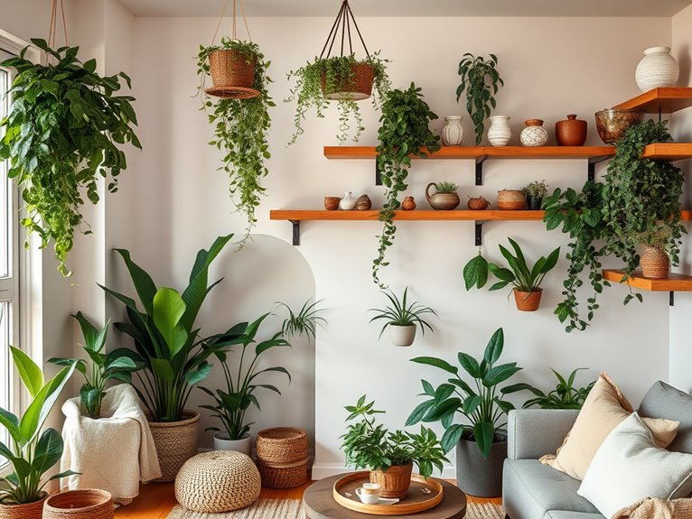 enhancing spaces with greenery