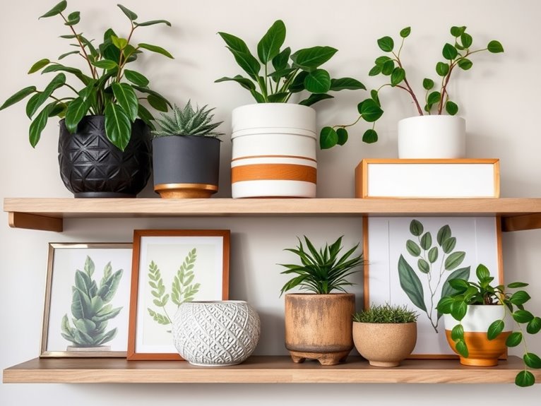 enhancing spaces with plants