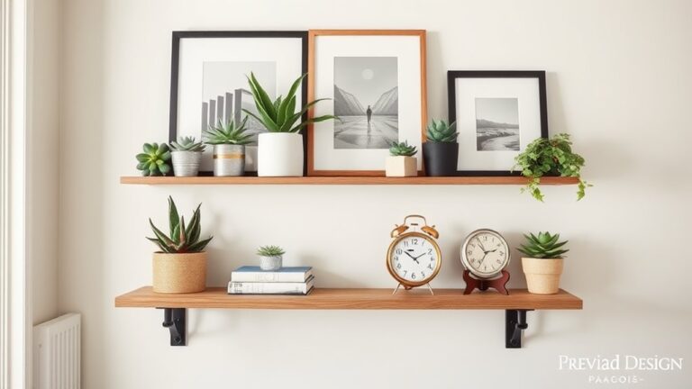 entryway shelf decoration ideas