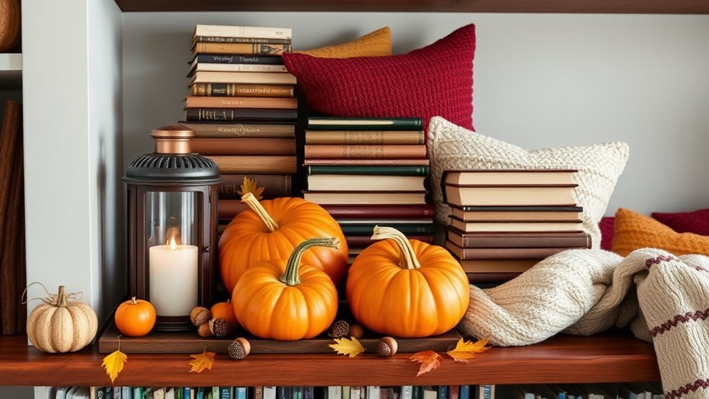 fall family room decor