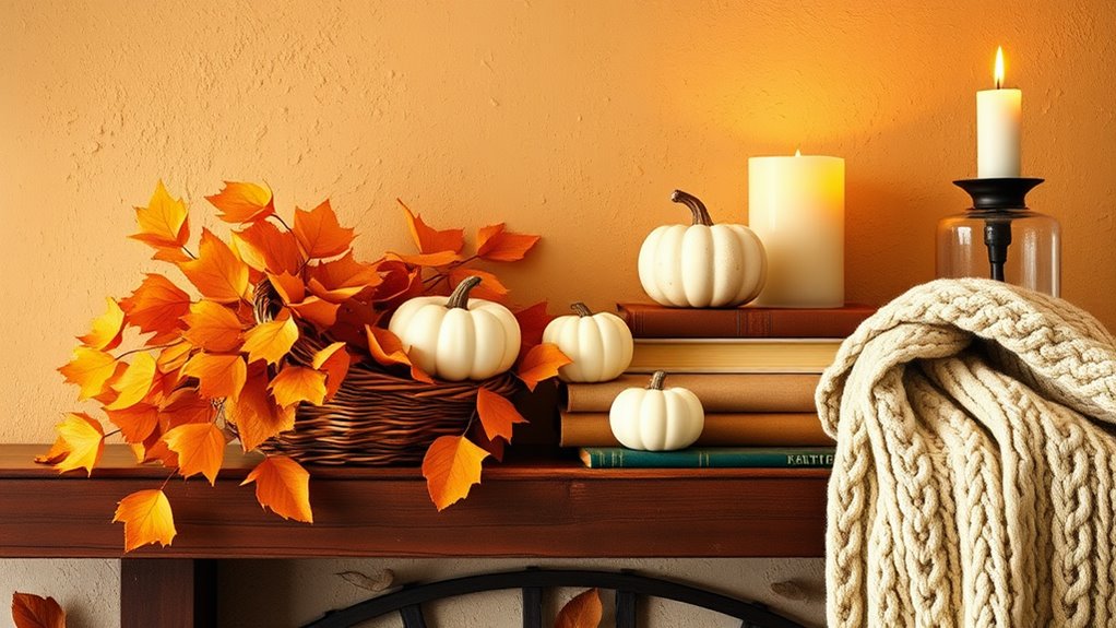 fall family room decor