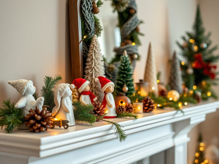 festive decorative holiday figures