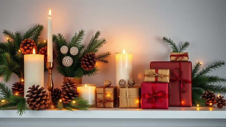 festive shelf decoration ideas