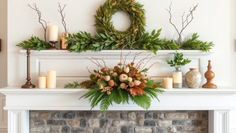 fireplace mantel decor ideas