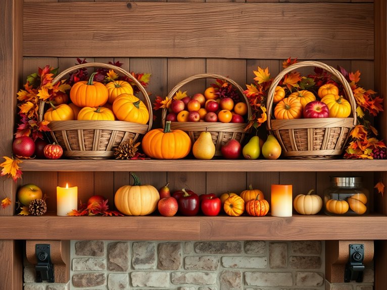 fresh colorful fruit assortment