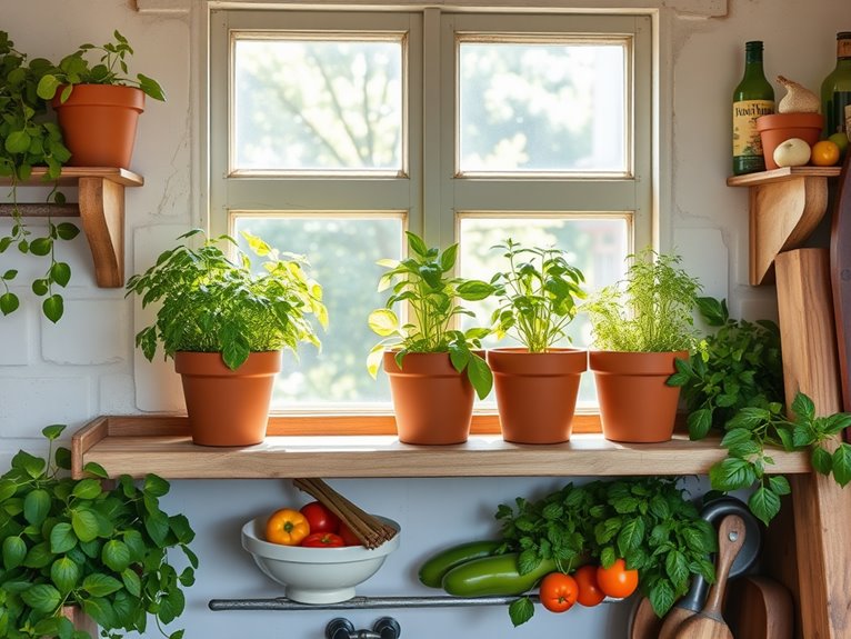 fresh herbs for planting