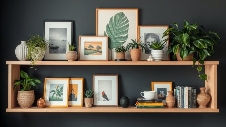 gallery shelf display tips