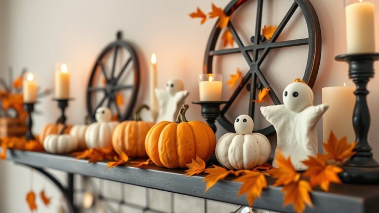 halloween shelf decor ideas