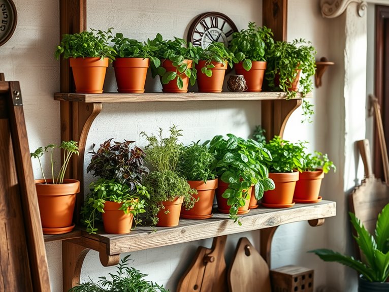 herbs and plants cultivation