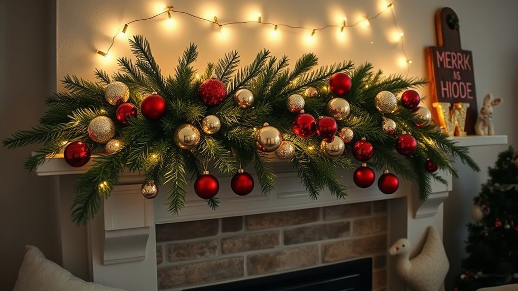 holiday fireplace decor tips