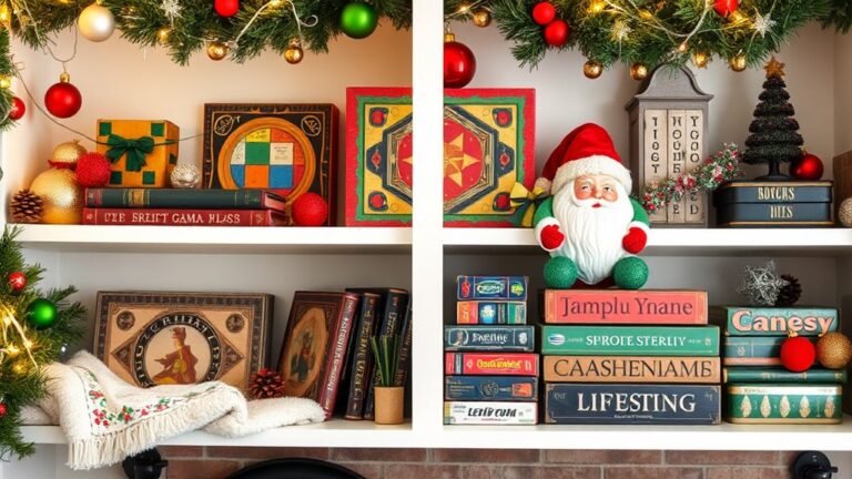 holiday game room decor