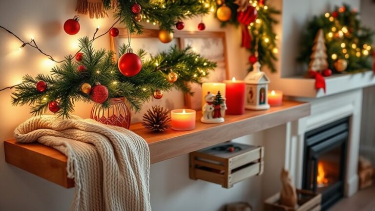 holiday living room decor