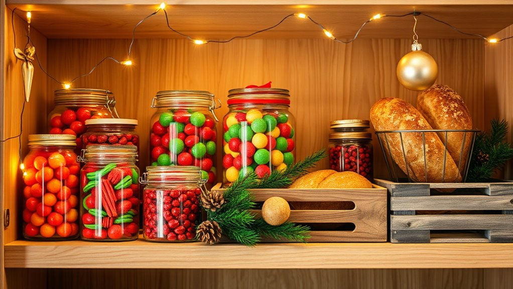 holiday pantry decor ideas