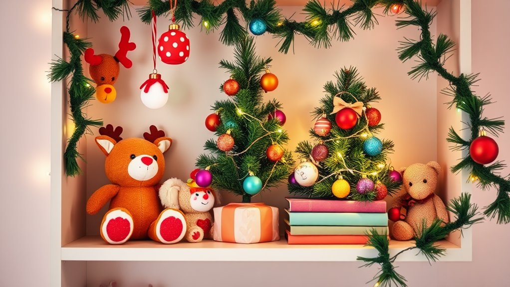 holiday shelf decor considerations