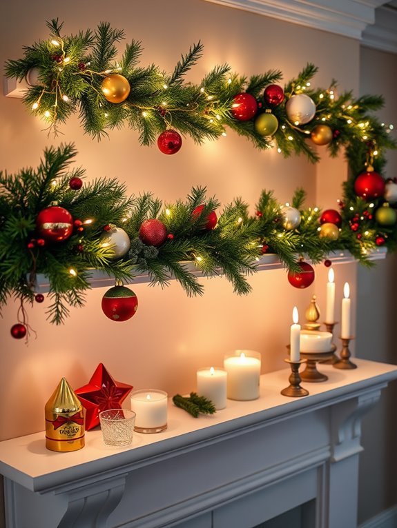 holiday shelf decor inspiration