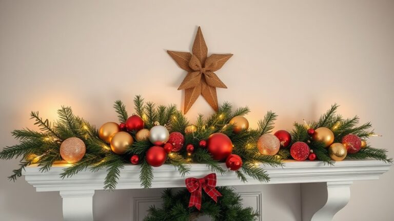 holiday shelf decoration tips