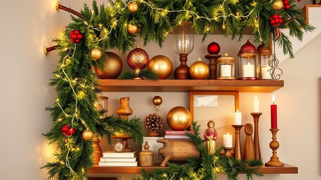 holiday staircase decor considerations