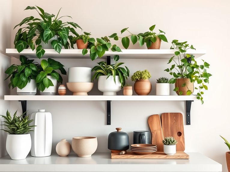 incorporate plants and greenery