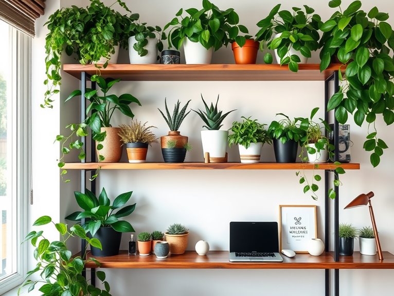 incorporate plants for freshness