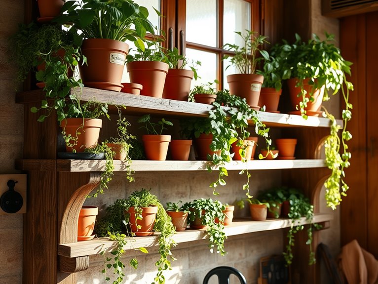 indoor gardening with herbs