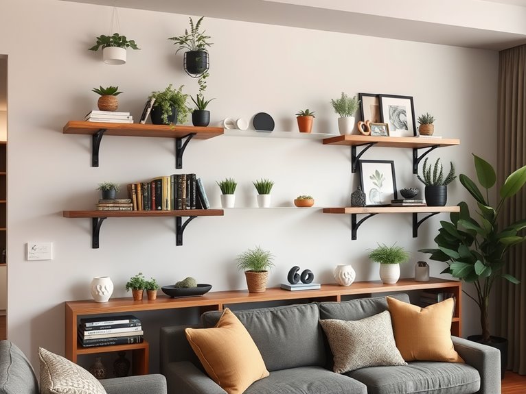 innovative shelving arrangement concepts