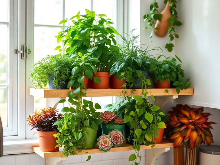 kitchen friendly plant selections