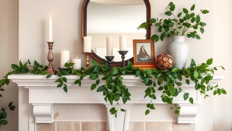 mantel shelf decoration inspiration