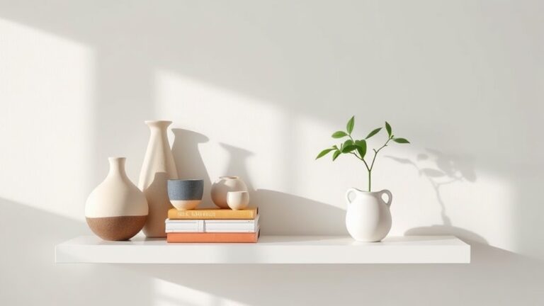 minimalist shelf decor ideas