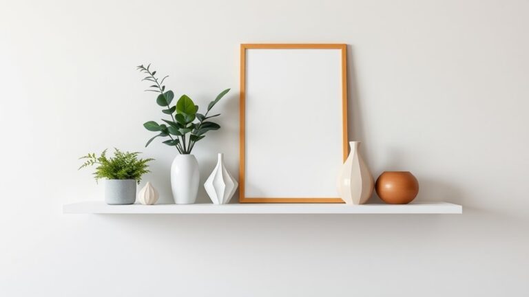 minimalist shelf decor ideas