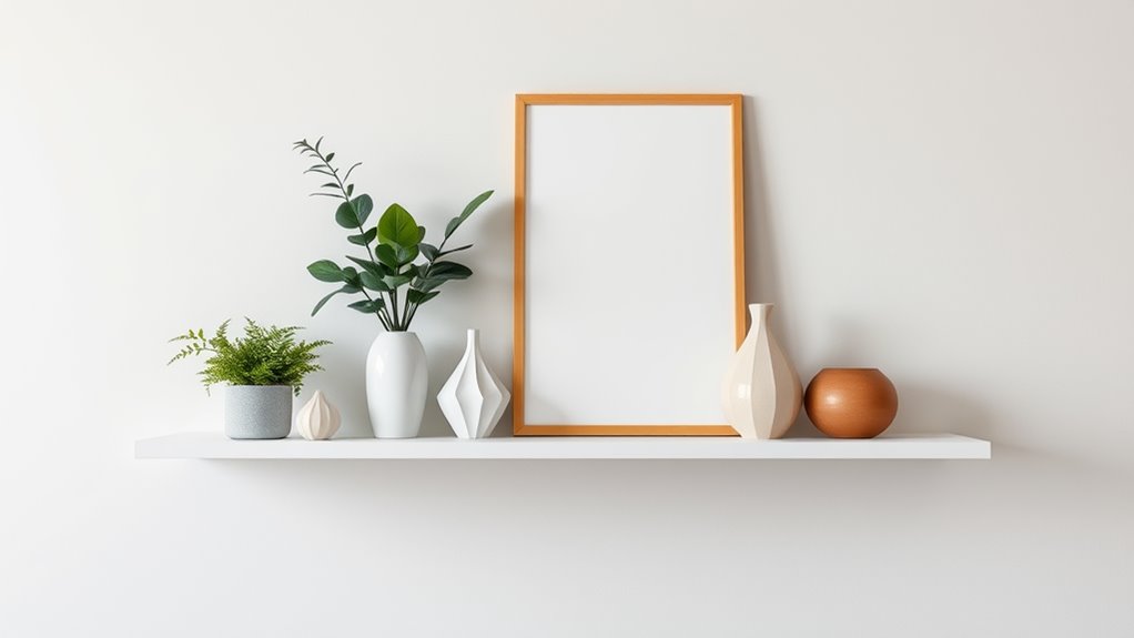 minimalist shelf decor ideas