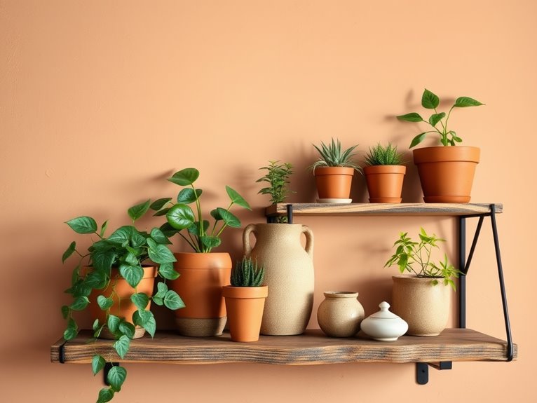 natural tones and hues