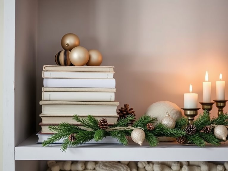 organizing books and items