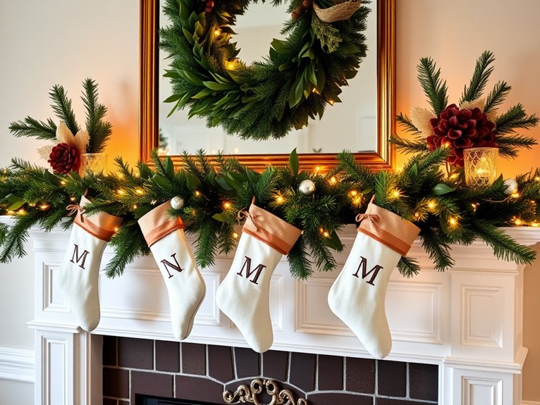 personalized christmas decoration holders