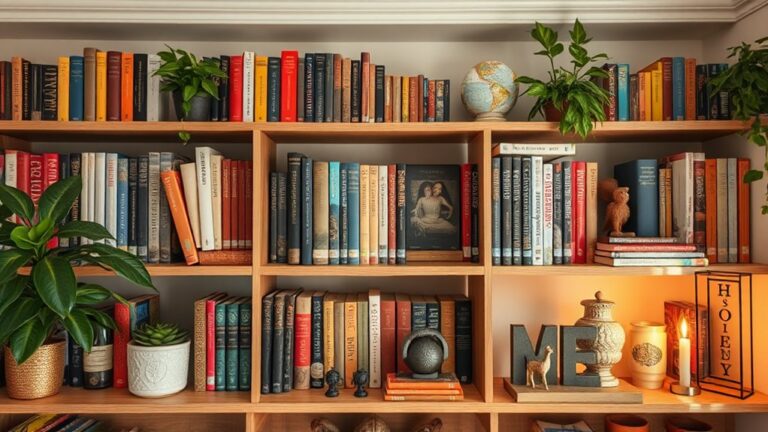 personalized home library decor