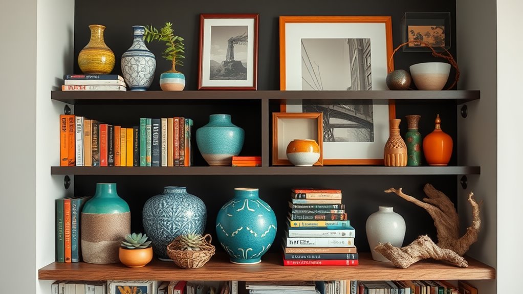 personalized shelf decor ideas