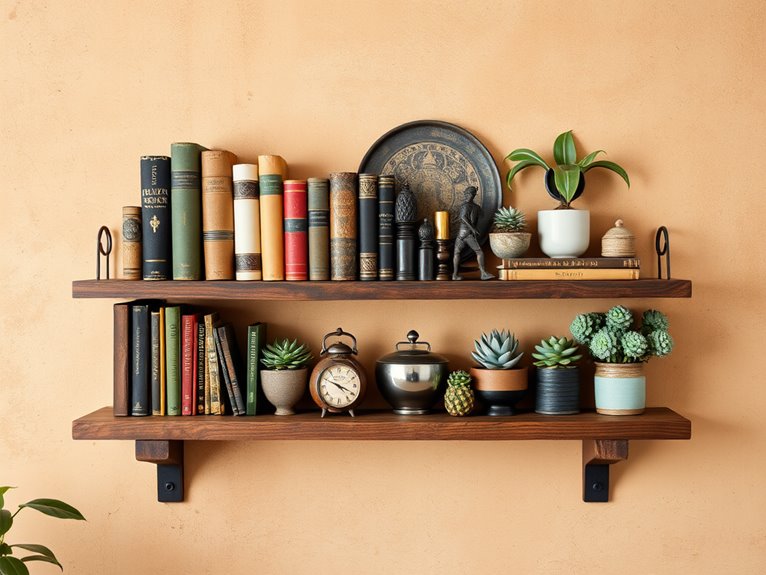 retro shelf design ideas