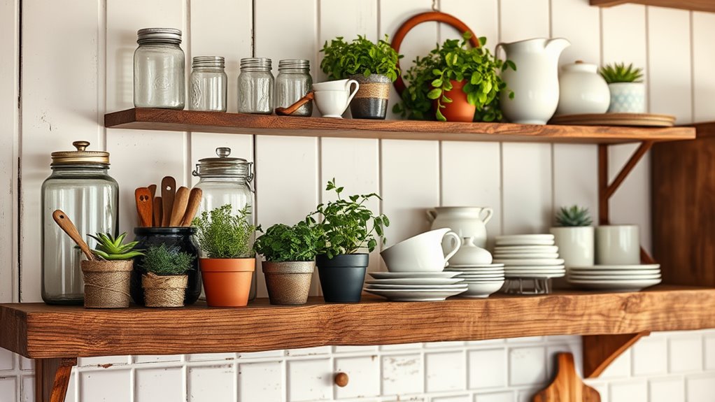 rustic farmhouse kitchen decor