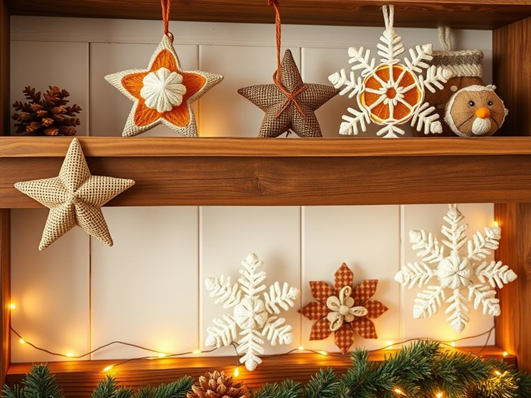 rustic homemade holiday decorations