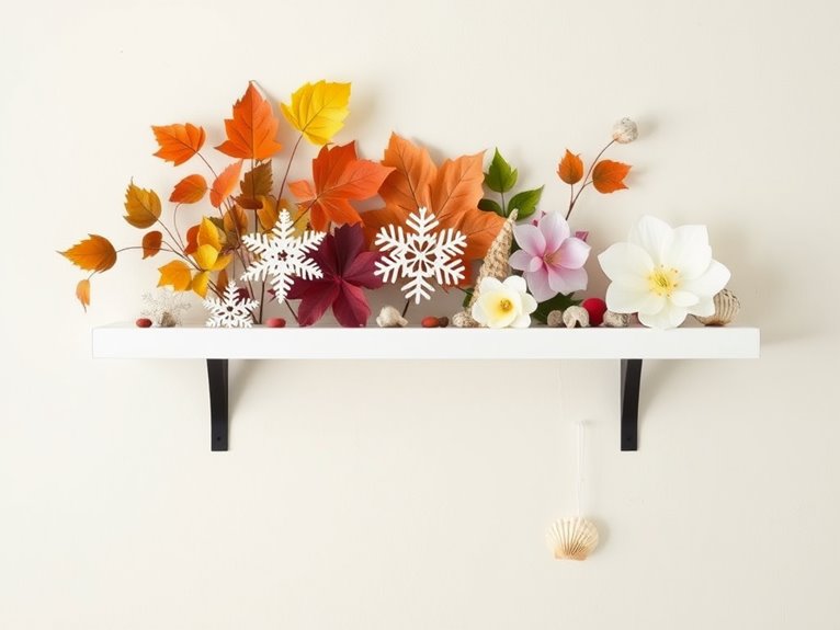 seasonal decoration changes regularly