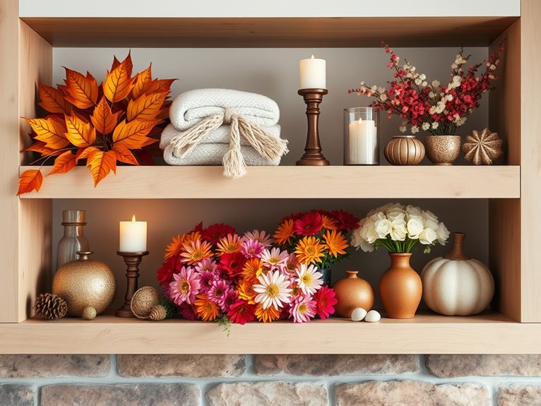 seasonal decoration transitions